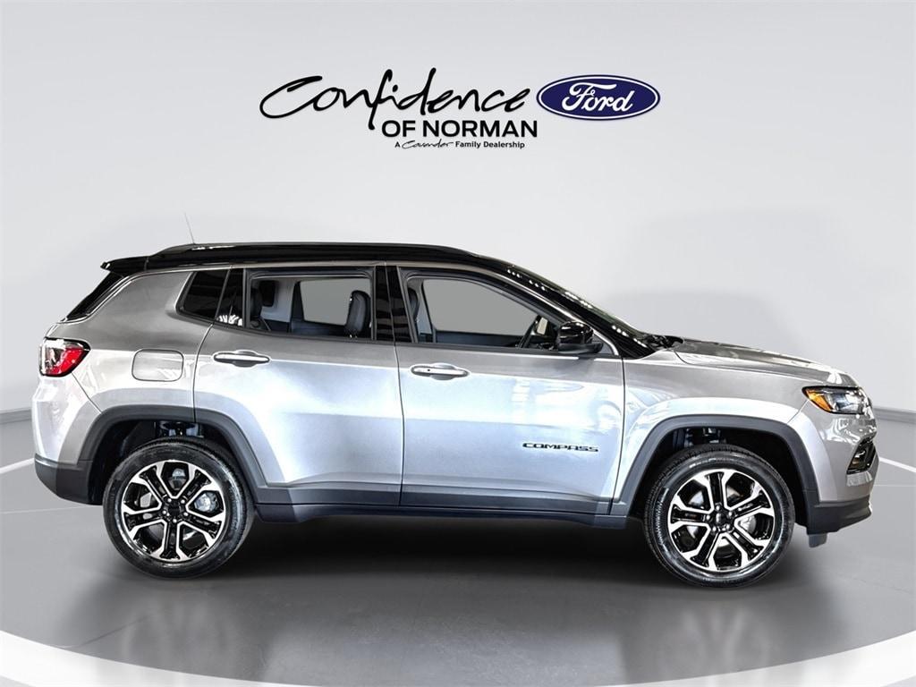 used 2022 Jeep Compass car, priced at $23,987