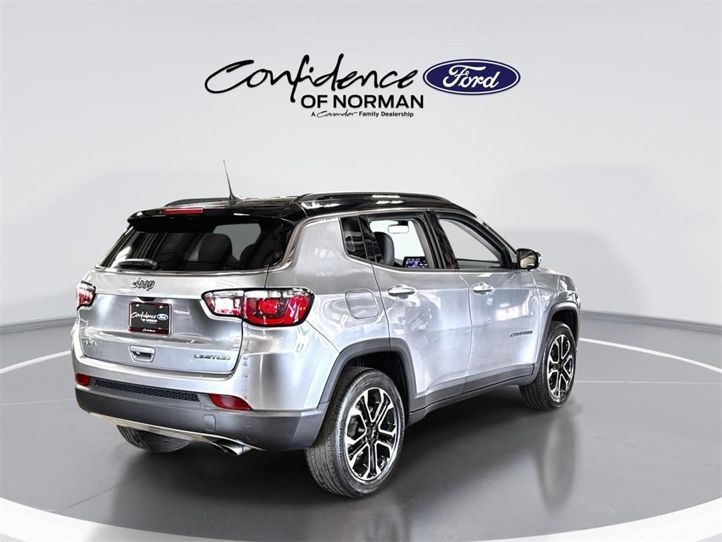 used 2022 Jeep Compass car, priced at $23,987
