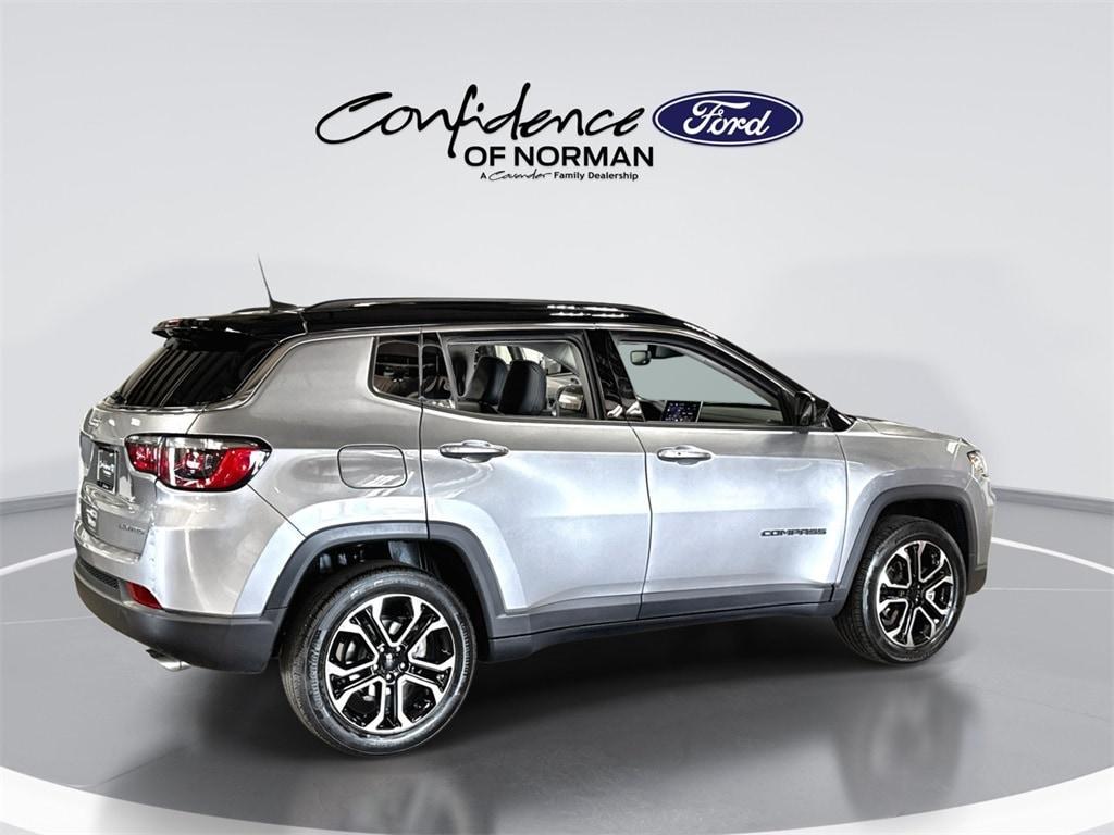 used 2022 Jeep Compass car, priced at $23,987