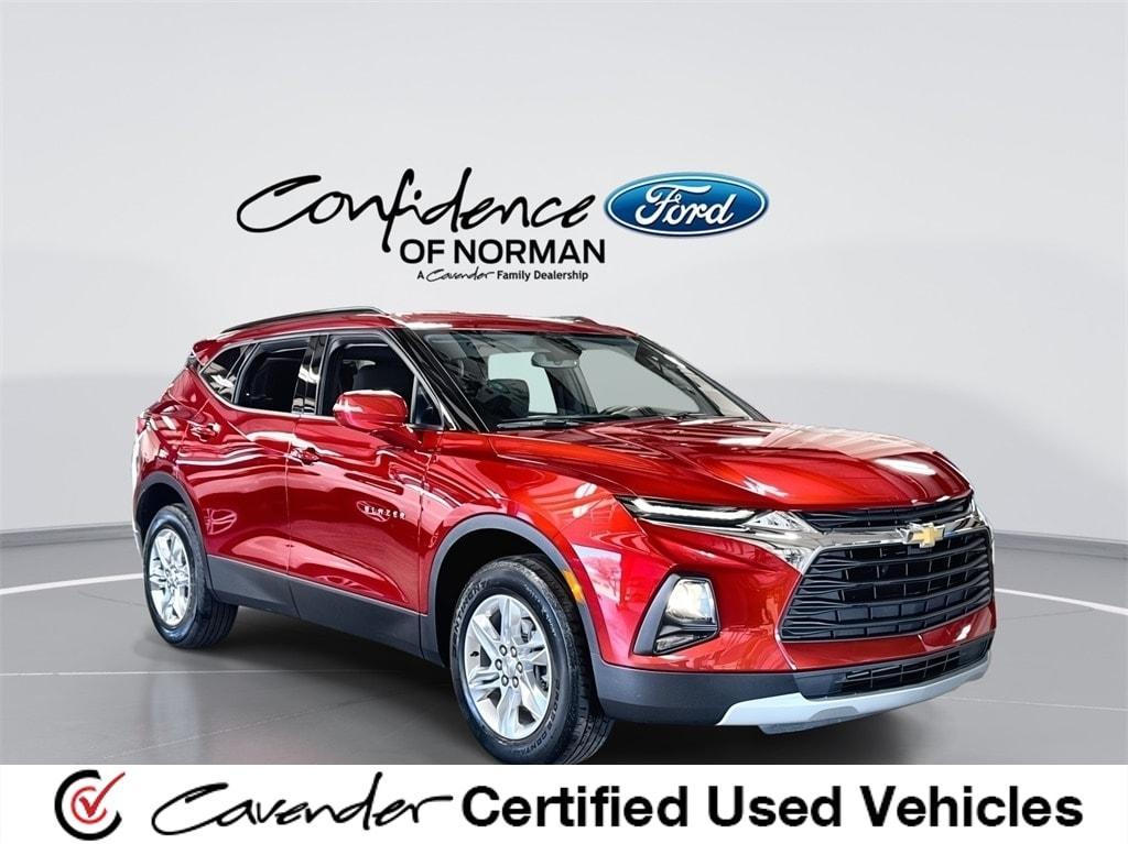 used 2022 Chevrolet Blazer car, priced at $26,405