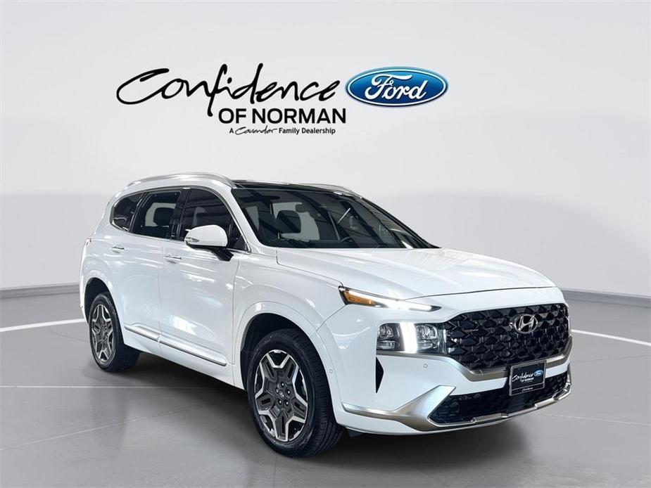 used 2021 Hyundai Santa Fe car, priced at $28,361