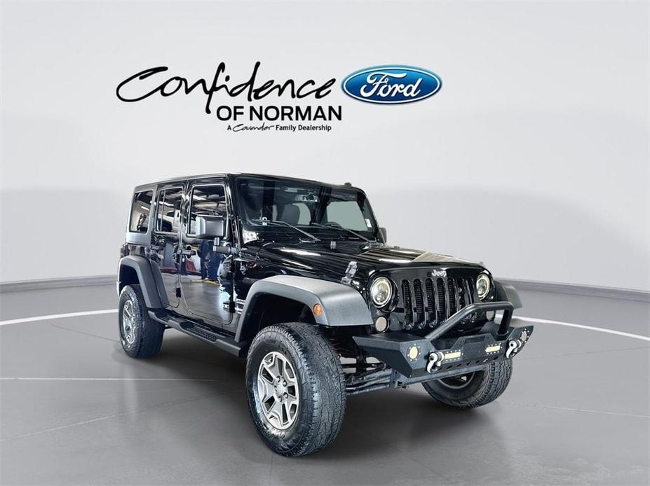 used 2016 Jeep Wrangler Unlimited car, priced at $17,302