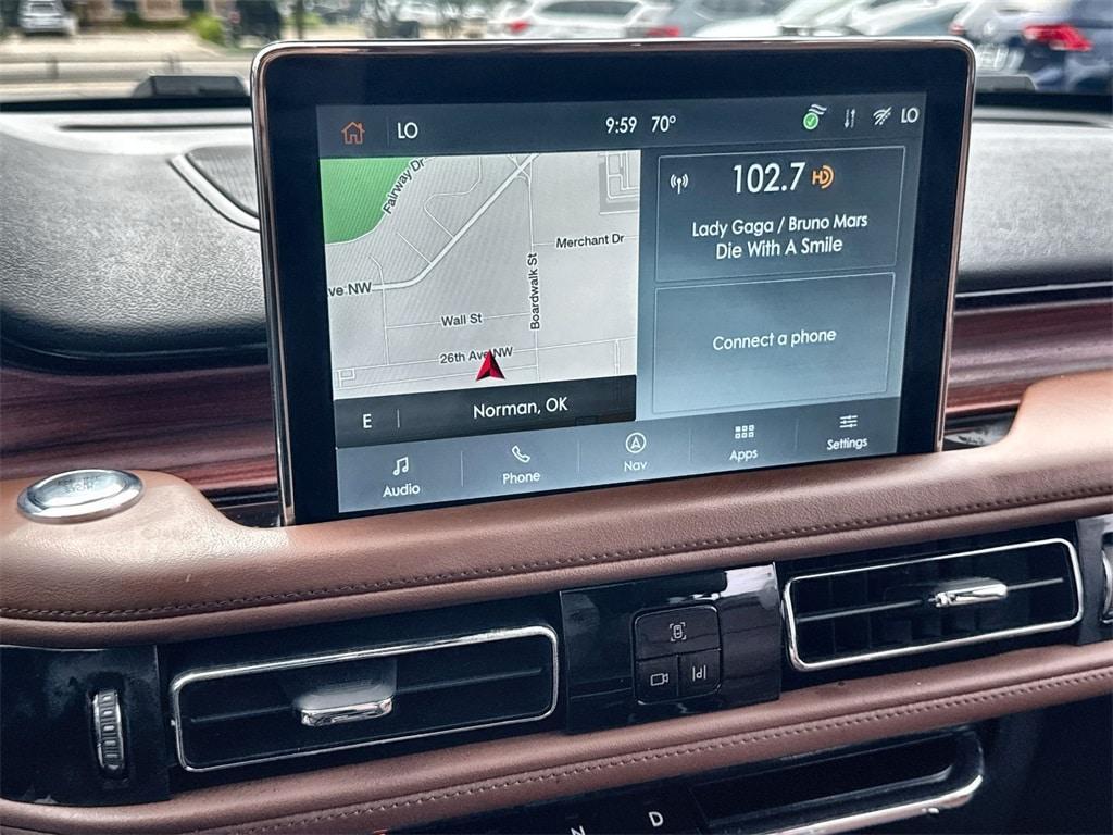 used 2022 Lincoln Aviator car, priced at $48,591