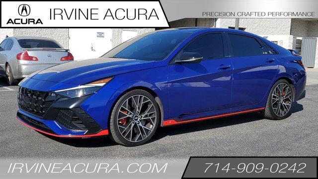 used 2023 Hyundai Elantra N car, priced at $29,633