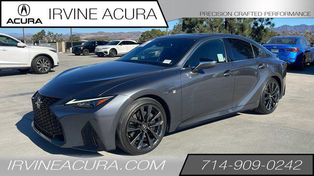 used 2023 Lexus IS 350 car, priced at $42,500