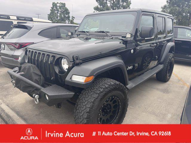 used 2018 Jeep Wrangler Unlimited car, priced at $23,553