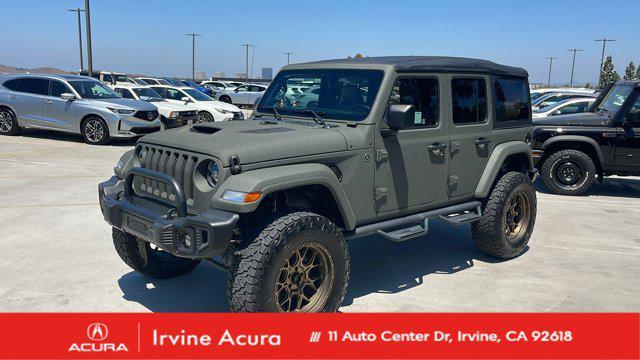 used 2022 Jeep Wrangler Unlimited car, priced at $38,375