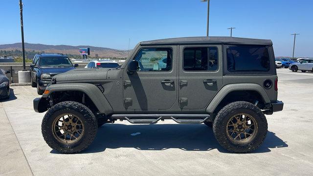 used 2022 Jeep Wrangler Unlimited car, priced at $38,375