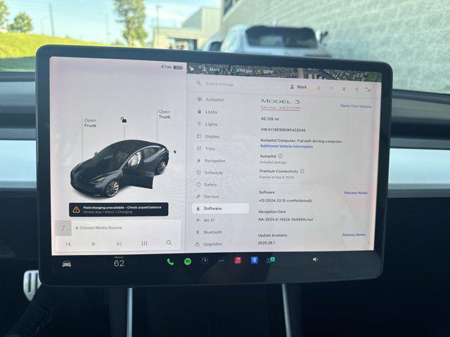 used 2019 Tesla Model 3 car, priced at $18,999