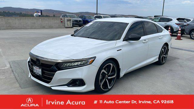 used 2022 Honda Accord Hybrid car, priced at $23,291