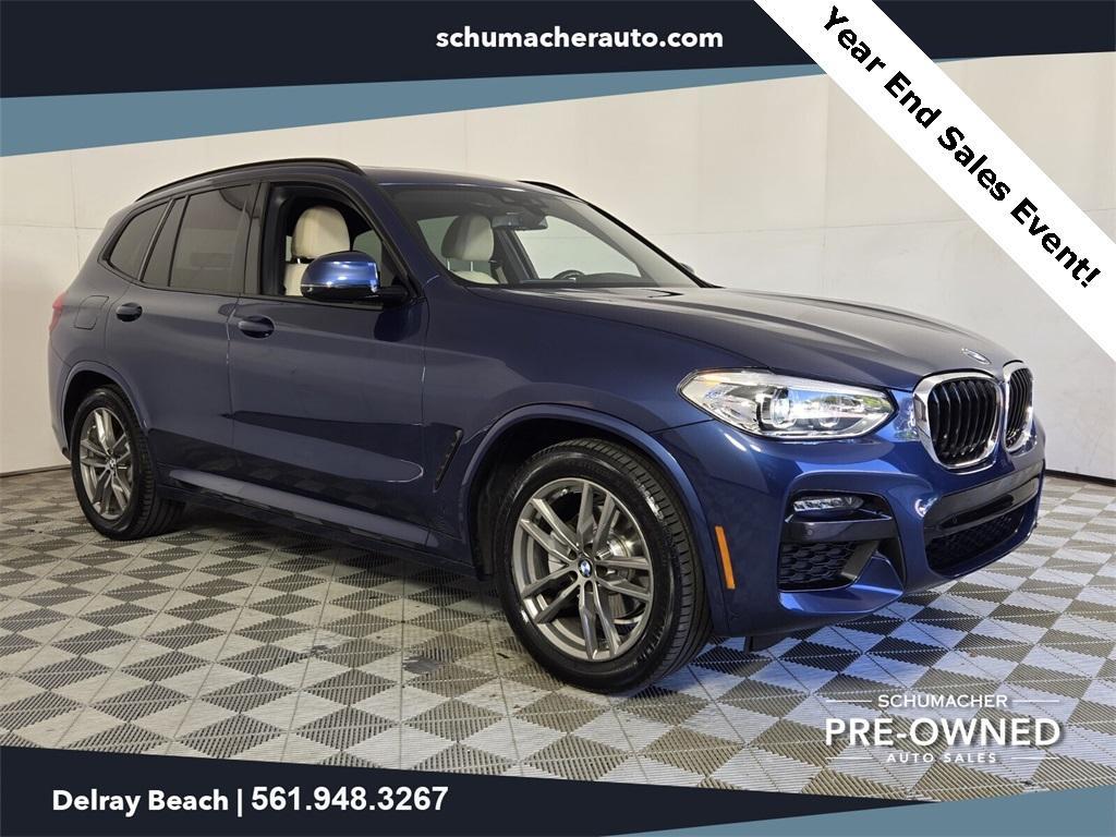 used 2021 BMW X3 car, priced at $22,000