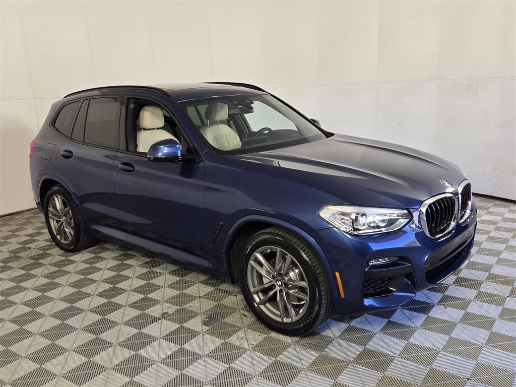 used 2021 BMW X3 car, priced at $22,000