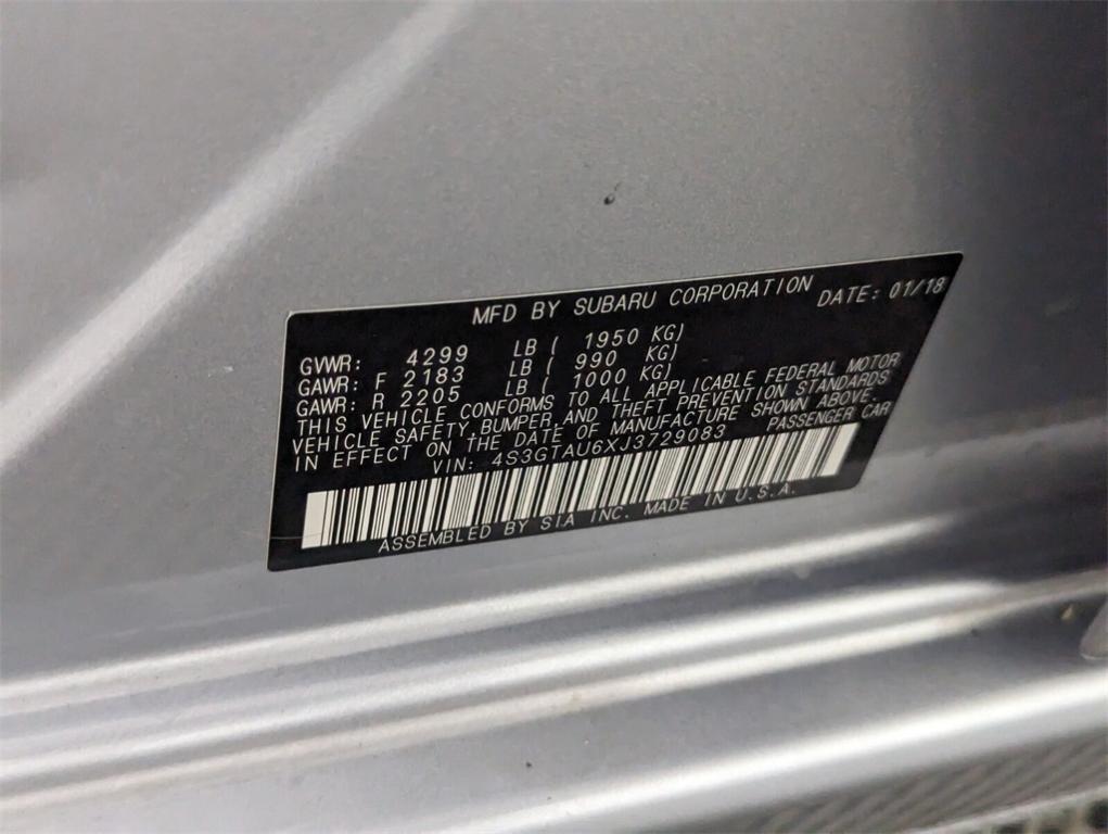 used 2018 Subaru Impreza car, priced at $17,000