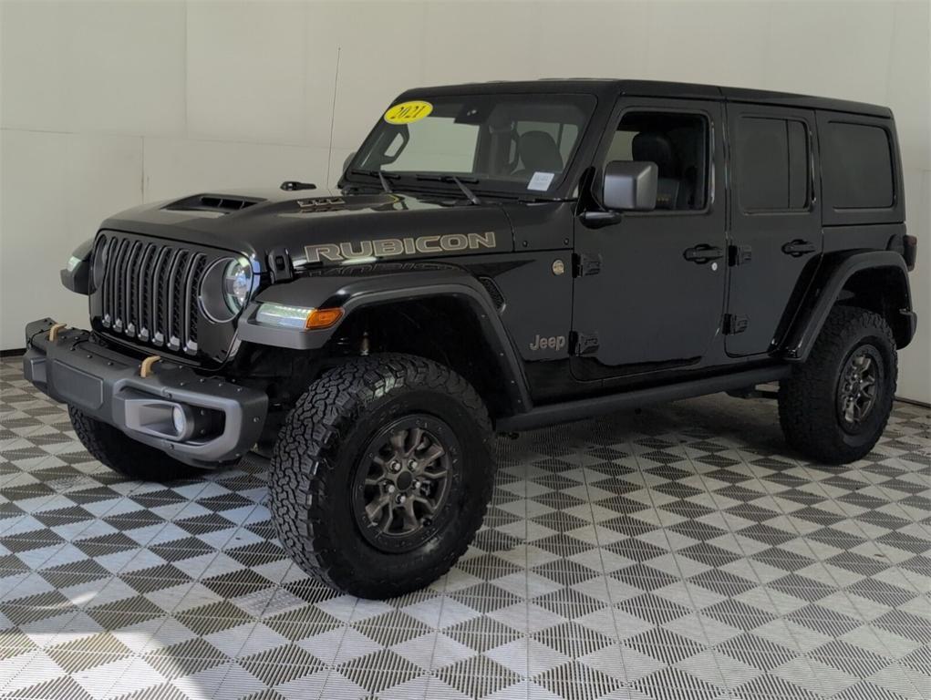 used 2021 Jeep Wrangler Unlimited car, priced at $49,500