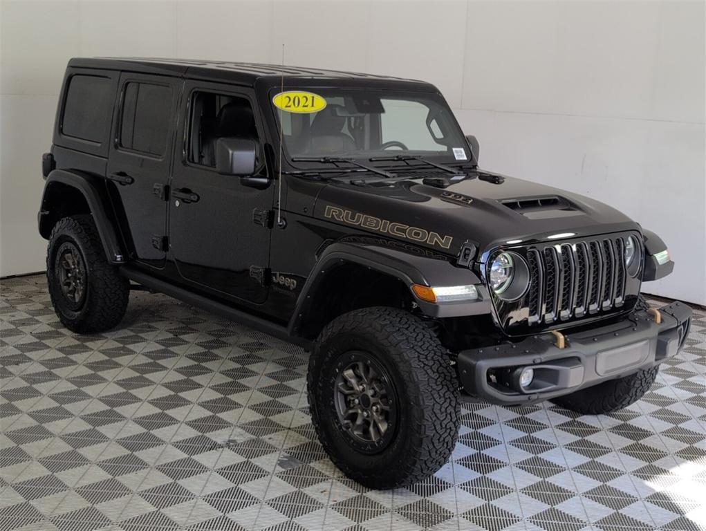 used 2021 Jeep Wrangler Unlimited car, priced at $49,500