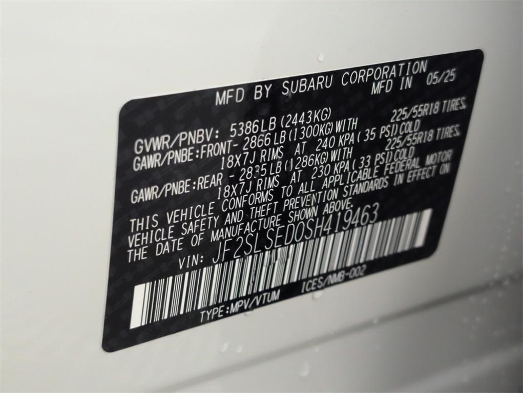 new 2025 Subaru Forester Hybrid car, priced at $38,684