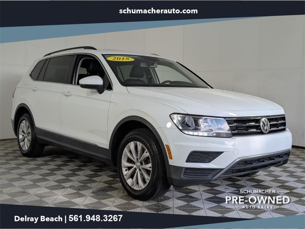 used 2018 Volkswagen Tiguan car, priced at $11,948