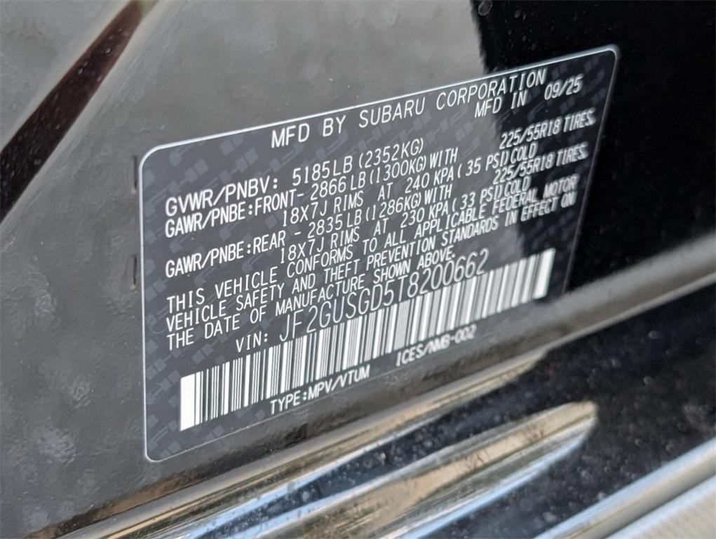 new 2026 Subaru Crosstrek car, priced at $36,631