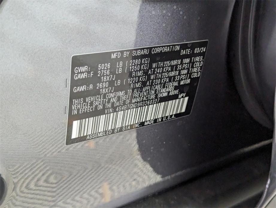 new 2024 Subaru Outback car, priced at $39,542