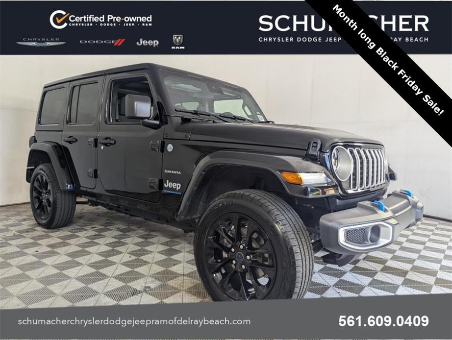 used 2024 Jeep Wrangler 4xe car, priced at $39,998