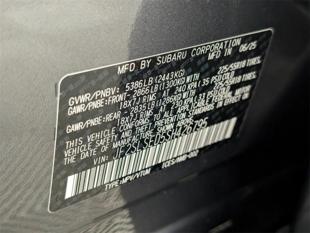 new 2025 Subaru Forester Hybrid car, priced at $38,902