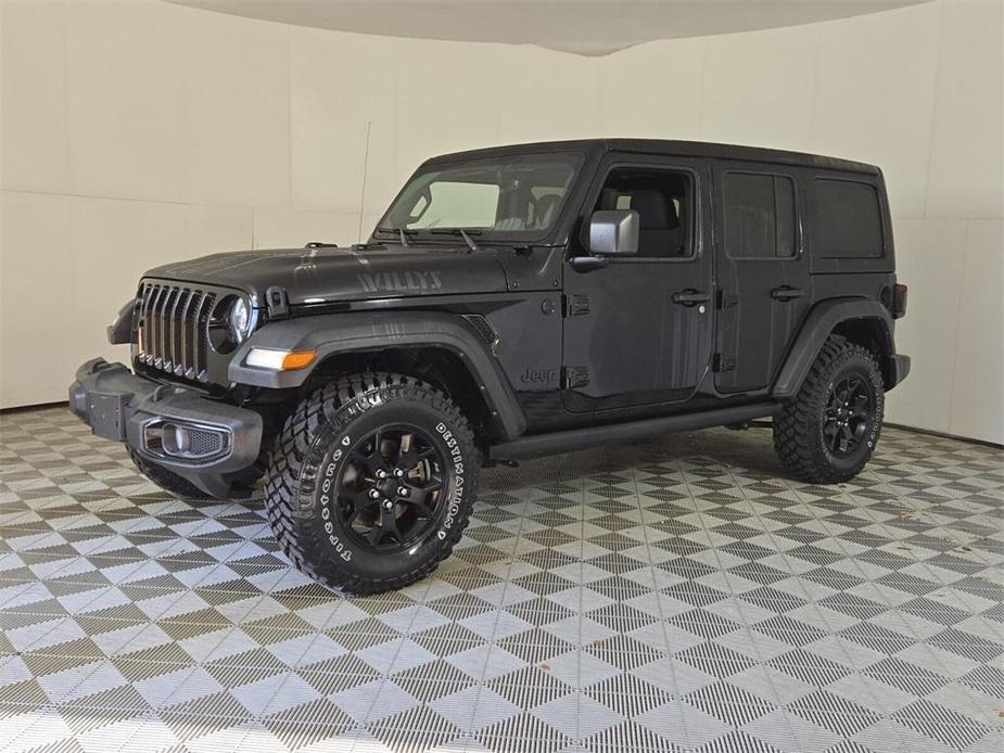 used 2021 Jeep Wrangler Unlimited car, priced at $34,998