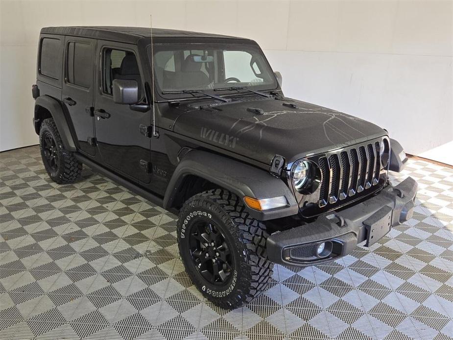 used 2021 Jeep Wrangler Unlimited car, priced at $34,998