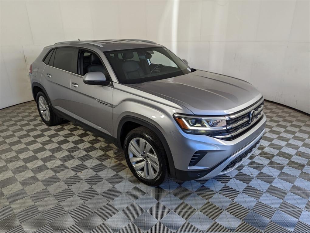 used 2021 Volkswagen Atlas Cross Sport car, priced at $23,988