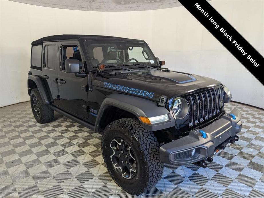 used 2022 Jeep Wrangler Unlimited 4xe car, priced at $43,988