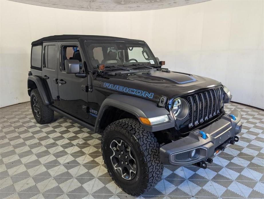 used 2022 Jeep Wrangler Unlimited 4xe car, priced at $37,998