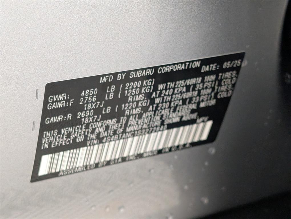 new 2025 Subaru Outback car, priced at $41,428