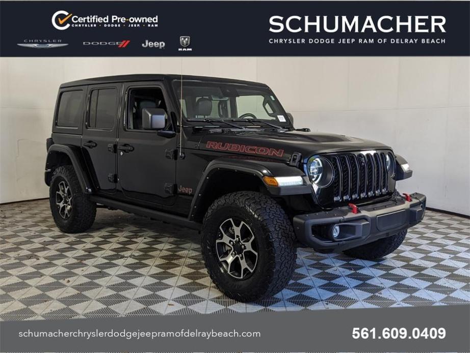 used 2021 Jeep Wrangler Unlimited car, priced at $49,998