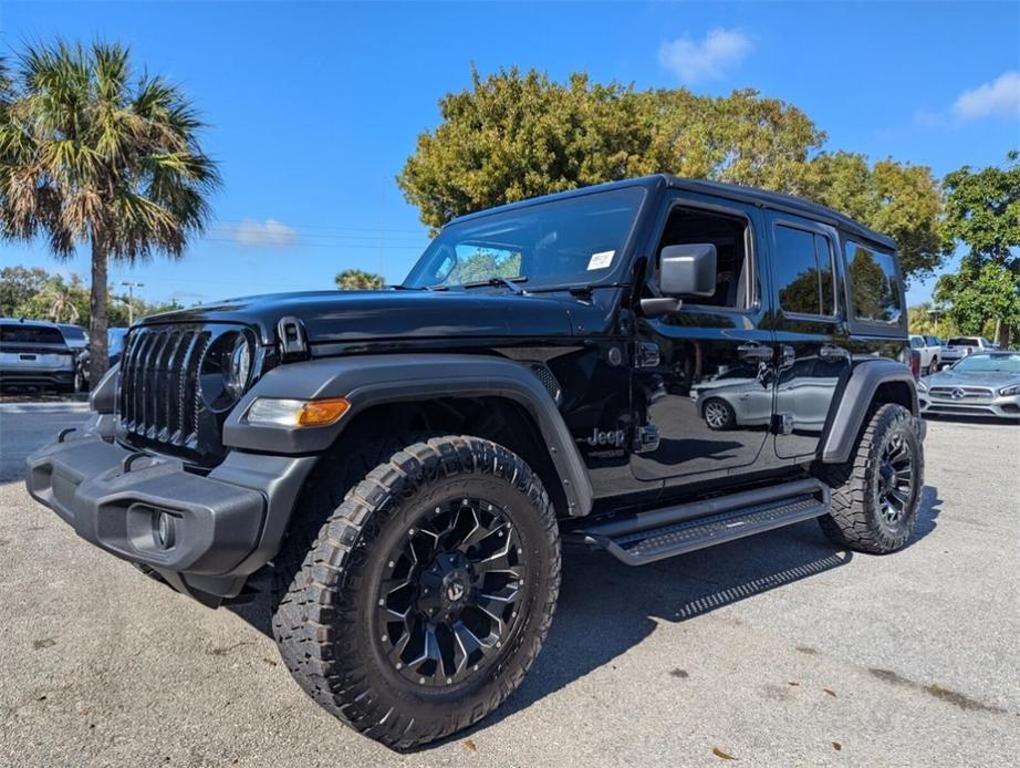 used 2022 Jeep Wrangler Unlimited car, priced at $36,298