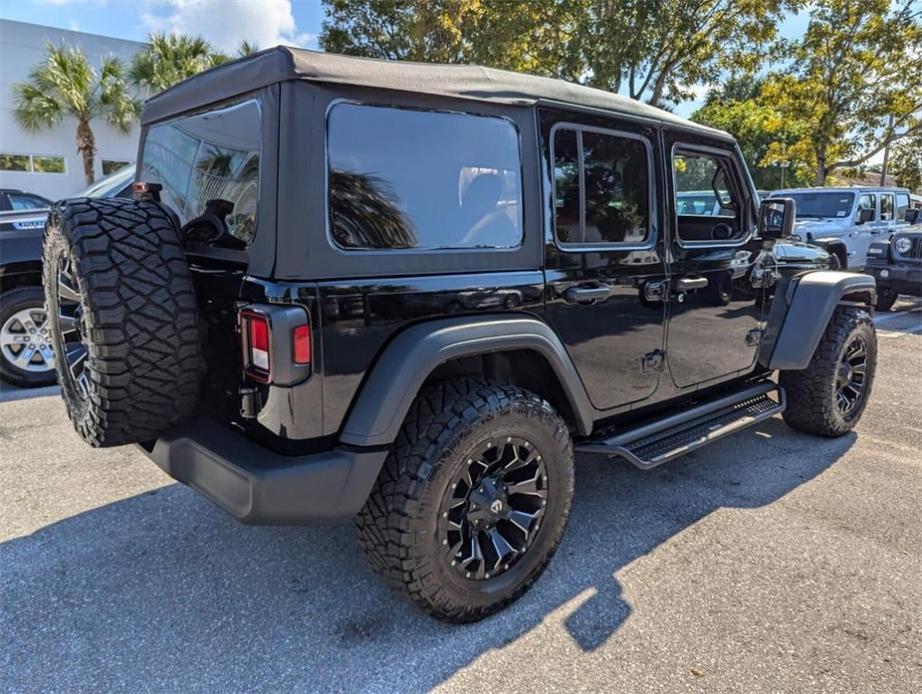 used 2022 Jeep Wrangler Unlimited car, priced at $36,298