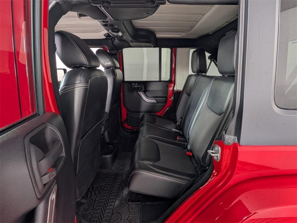 used 2016 Jeep Wrangler Unlimited car, priced at $16,888