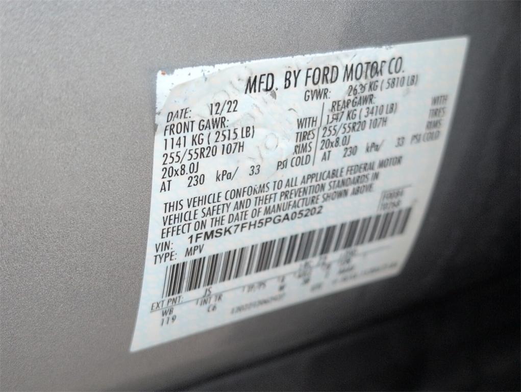 used 2023 Ford Explorer car, priced at $25,588