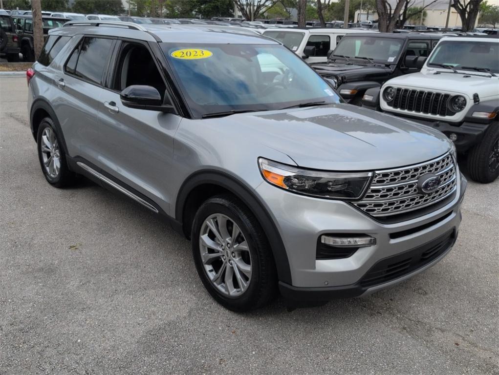 used 2023 Ford Explorer car, priced at $25,588