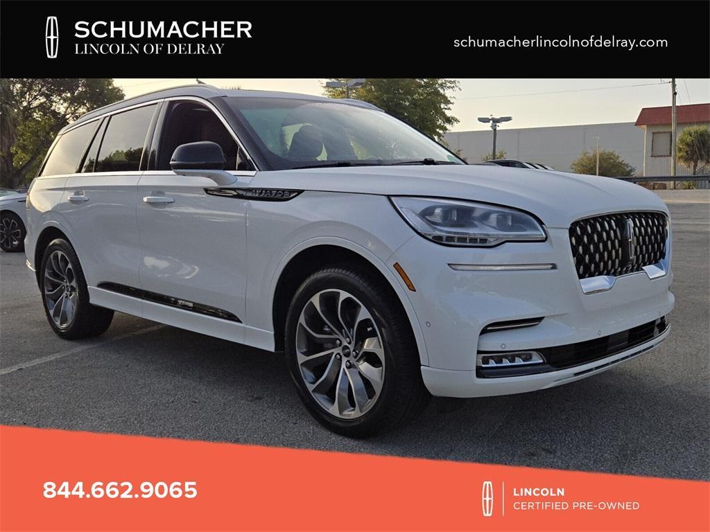 used 2022 Lincoln Aviator car, priced at $42,698