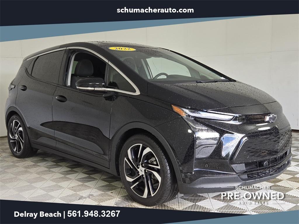 used 2022 Chevrolet Bolt EV car, priced at $17,888