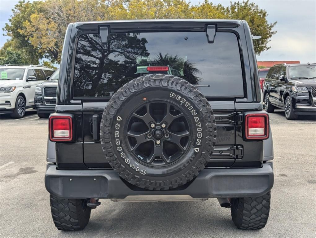 used 2021 Jeep Wrangler Unlimited car, priced at $36,698