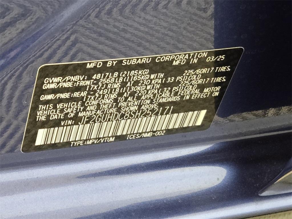 new 2025 Subaru Crosstrek car, priced at $29,723
