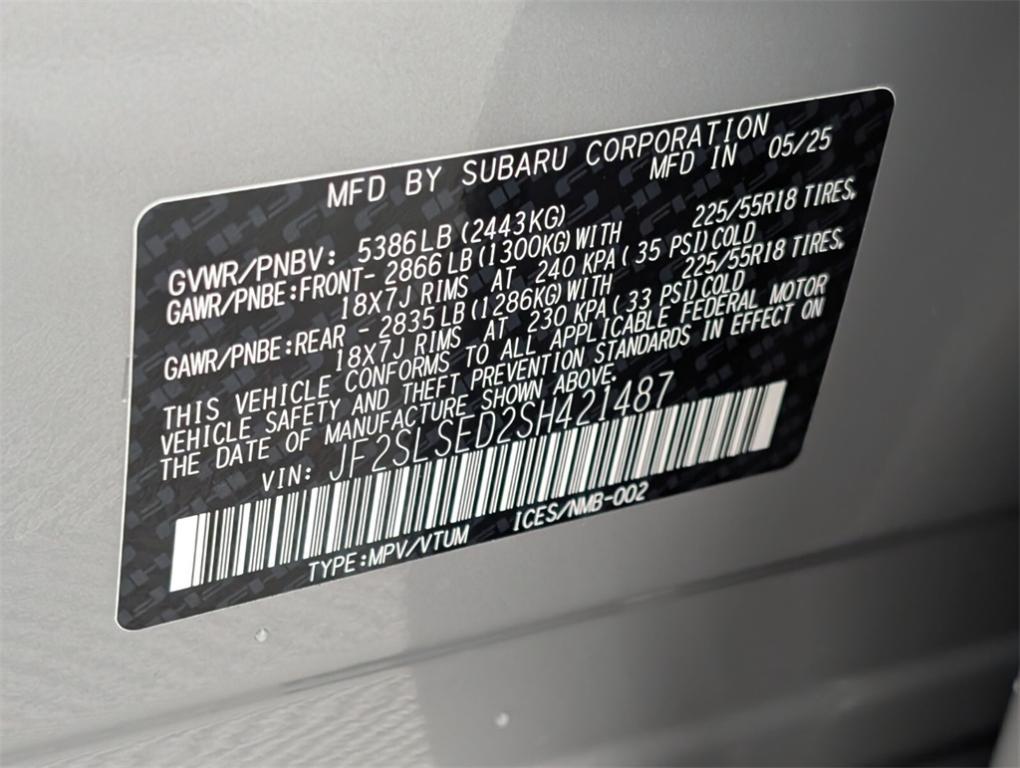 new 2025 Subaru Forester Hybrid car, priced at $39,480