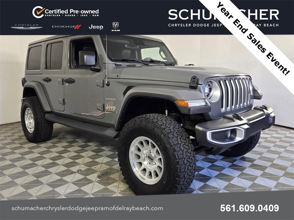 used 2019 Jeep Wrangler Unlimited car, priced at $25,988