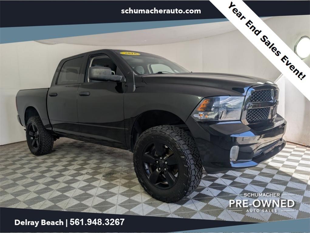 used 2018 Ram 1500 car, priced at $16,188