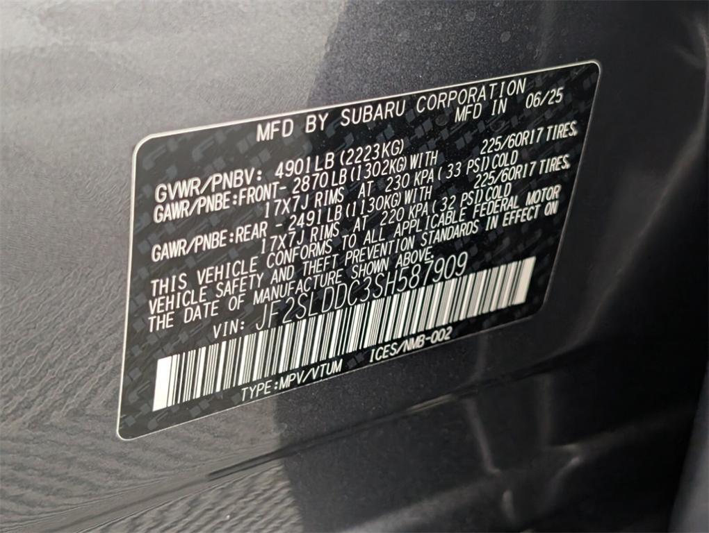 new 2025 Subaru Forester car, priced at $36,892