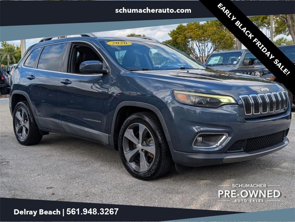 used 2020 Jeep Cherokee car, priced at $18,688