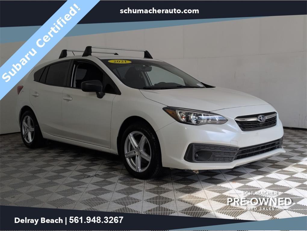 used 2021 Subaru Impreza car, priced at $15,988