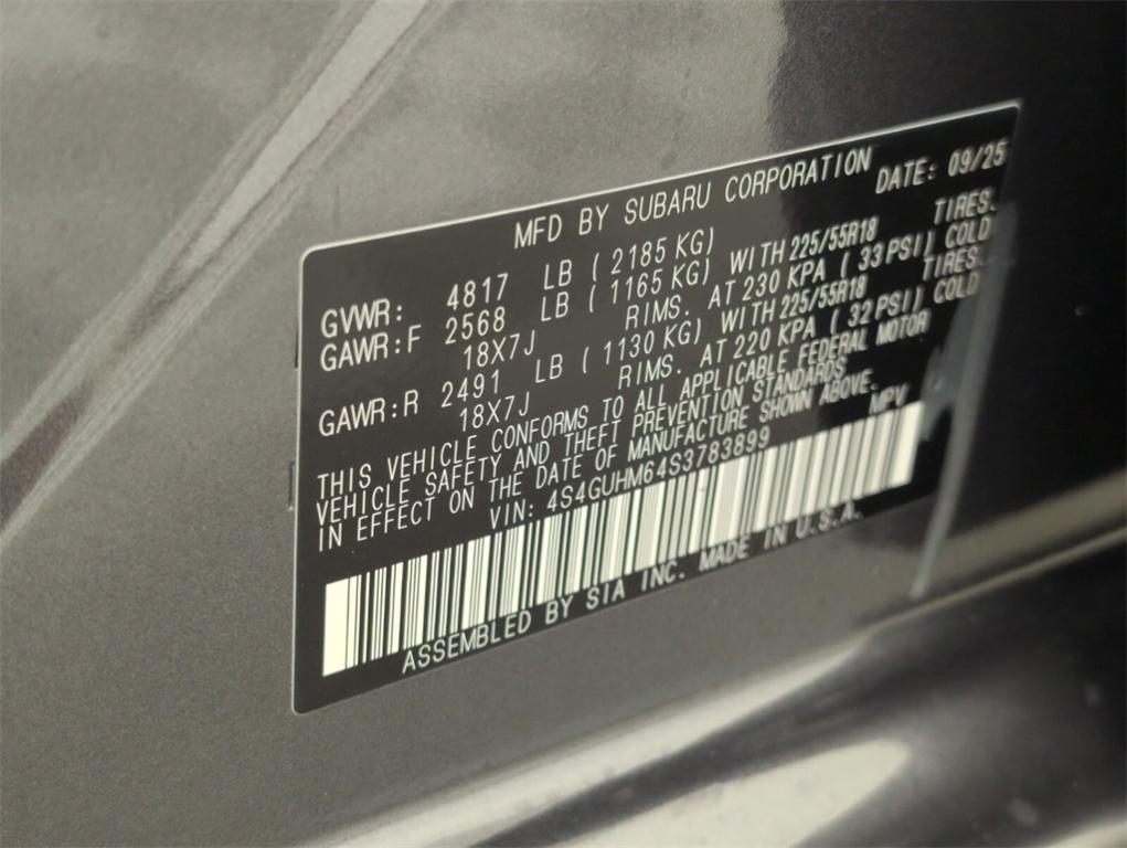 new 2025 Subaru Crosstrek car, priced at $36,121