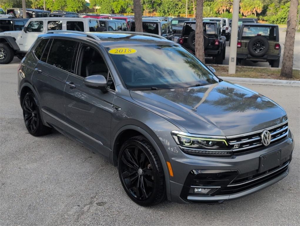 used 2018 Volkswagen Tiguan car, priced at $14,638