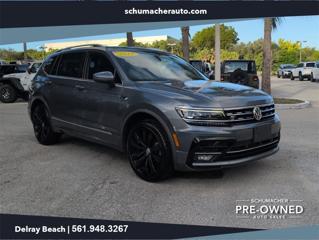 used 2018 Volkswagen Tiguan car, priced at $14,638
